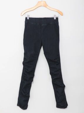 Prairie Underground Women's Medium Glove Legging in Denim Side Stripe Pull-On